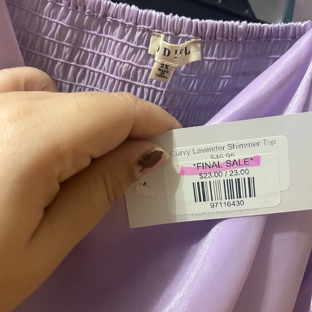 Top is from a Country Boutique, it’s Brand New with tags attached